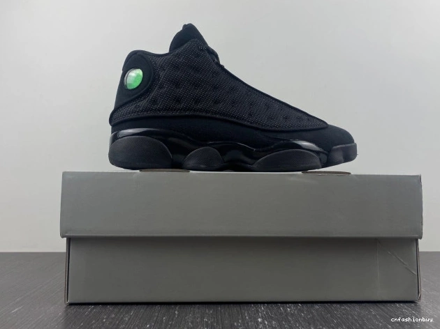 Black Retro Cat Jordan 414571-011 Air 13 0802